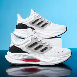 秋季2025新款夜行者男士莆田爆米花软底跑步运动休闲鞋减震情侣鞋