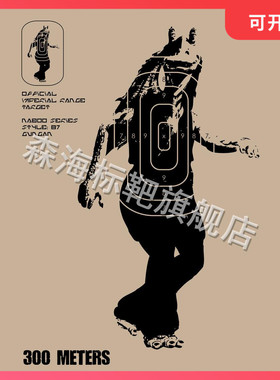 标靶R36主题靶纸 EVA靶 40*30CM 射击、竞技、练习靶纸 Target