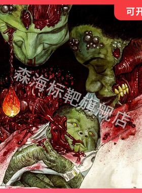 标靶J13丧尸靶纸 生存狂靶纸Targe 32*45cm软弹 水弹 弹弓靶纸