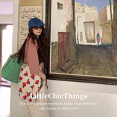 LittleChicThings韩国ins风复古玫瑰摇粒绒羊羔毛字母单肩斜挎包