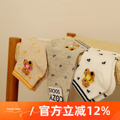 米吉诺拉韩国创意时尚 植绒刺绣袜子女ins学院风潮纯棉吸汗短筒袜