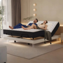 电动智能无床头家用按摩床架小户型齐边互不干扰床分区升降双人床