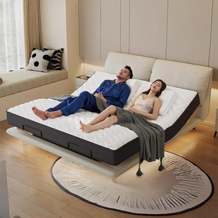 大象耳朵悬浮床全自动哄睡按摩电动智能床多功能家用零重力双人床