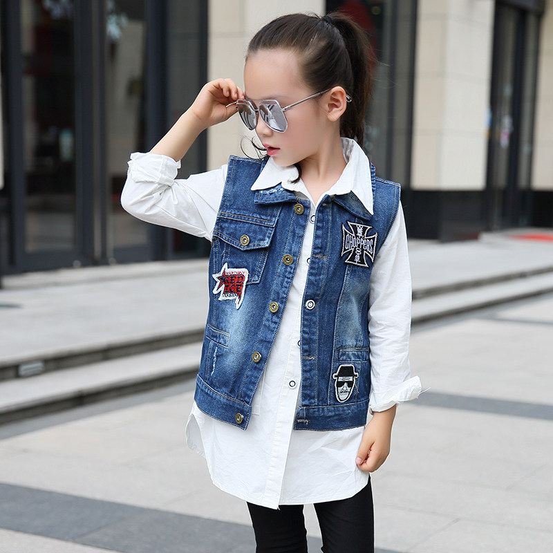 Gilet enfant en toile - Ref 2069268 Image 3