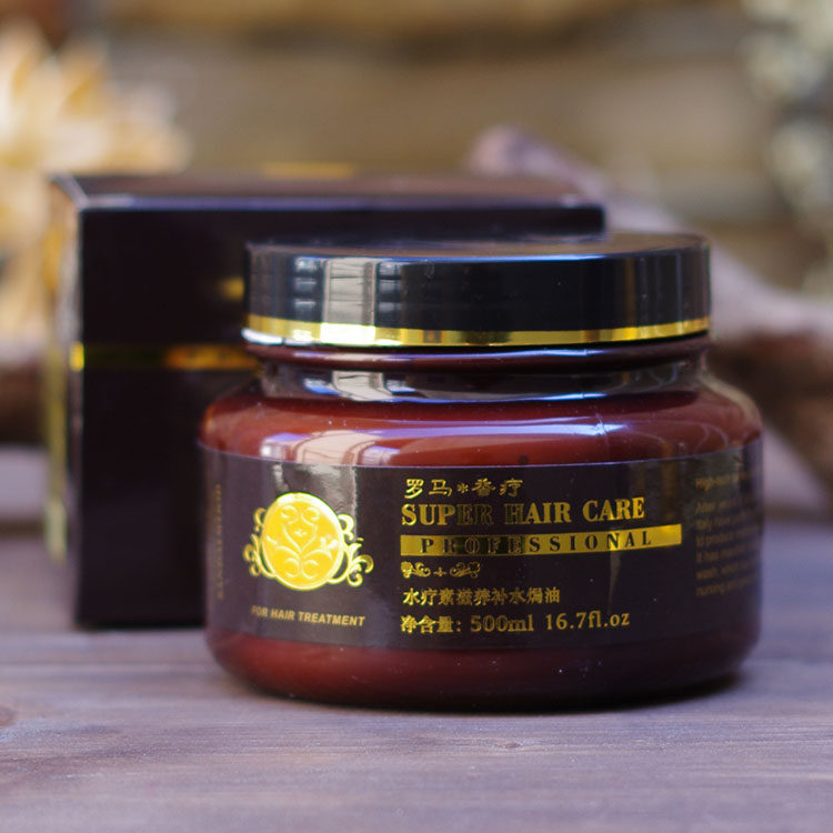 罗马香疗水疗素滋养补水焗油500ml丽榜 发膜倒膜正品免蒸局油膏