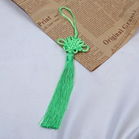 Фруктовый зеленый 6-пластинчатый простой китайский узел [10 шт.]