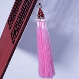 Длинный ретро аксессуар ручной работы с кисточками