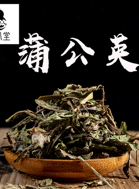 济风堂   中药材 蒲公英 全草 切片 婆婆丁茶 泡茶 煎煮 蒲公英茶