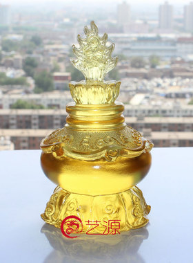 吉祥琉璃密宗修行烧制工艺品