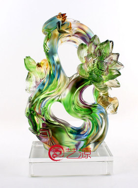 琉璃朋友刻字结婚礼物美美同事