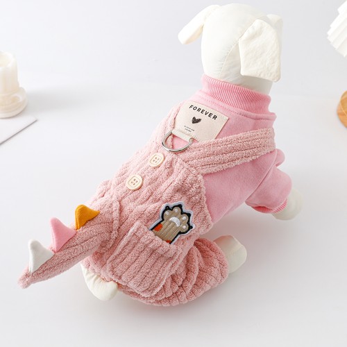 宠趣四脚衣棉衣宠物狗狗服饰保暖
