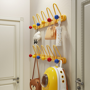 挂衣架壁挂免打孔创意墙上入户门口玄关挂衣钩进门后衣帽衣服挂钩