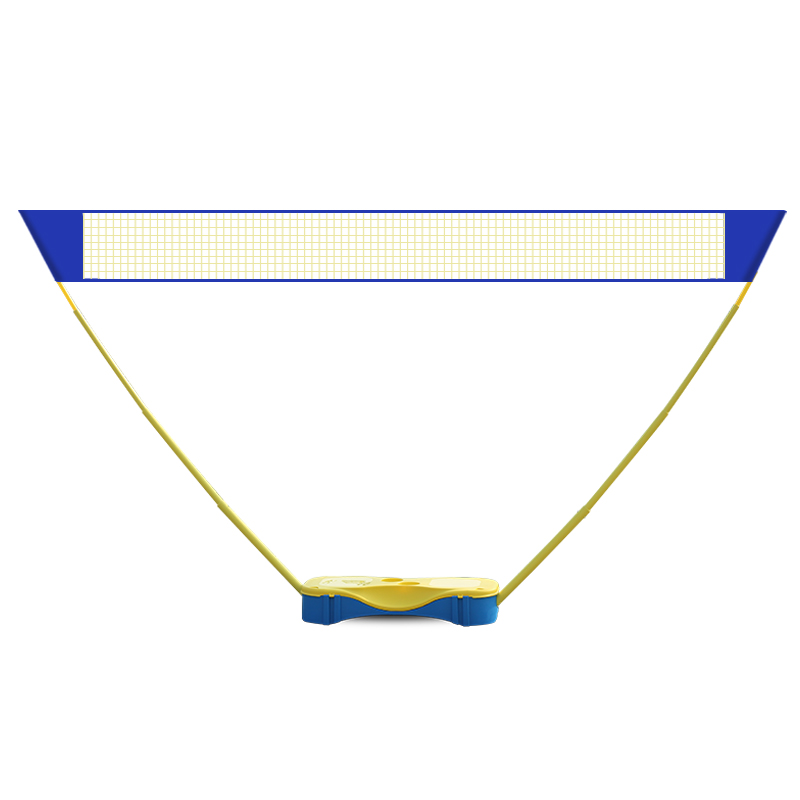 羽毛球网架便捷式折叠室外快开网简易移动家用家庭户外球网支架