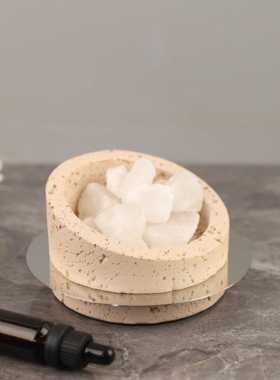 仿洞石树脂无火香薰晶石扩香器
