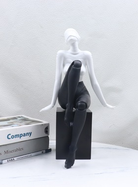 创意空山基女神人物雕塑树脂摆件