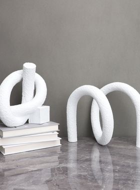 简约现代风几何家居客厅工艺品