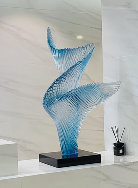 树脂大堂玄关软装艺术品雕塑摆件