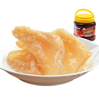 陆龙清脆爽口5A品质海蜇头1800g