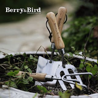 Berry&Bird园艺工具套装小铲子儿童家用养花种花三件套挖土小铁锹