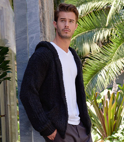 美国barefootdreams男士针织衫