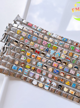 FMTTM原创卡通模块手链适用iwatch苹果手表华为小米手环DIY表带