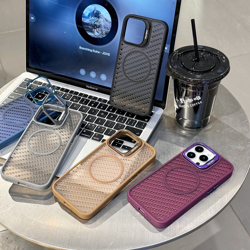 夏季网孔散热镜头折叠支架磁吸