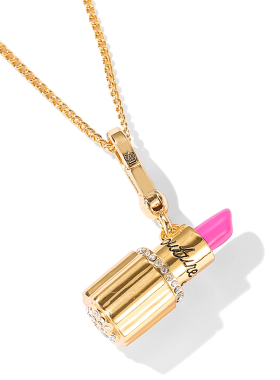 珐琅釉可旋转口红吊坠