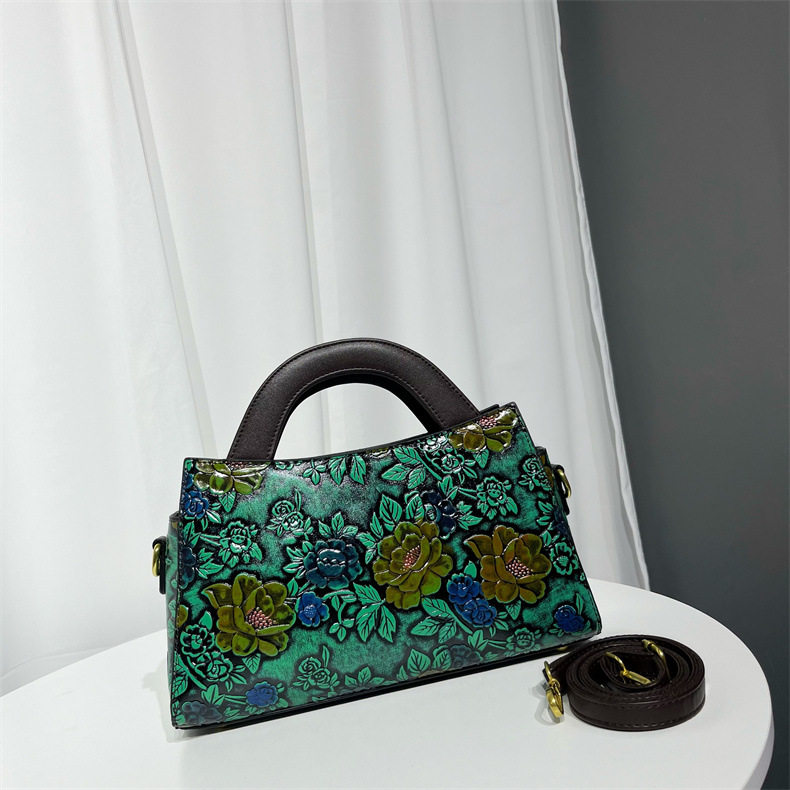 单肩包牡丹印花质感新中式手提包大容量通勤百搭新中式女士包包,箱包皮具/热销女包/男包,单肩包,淘宝优惠券,粉丝福利购,淘宝优惠卷