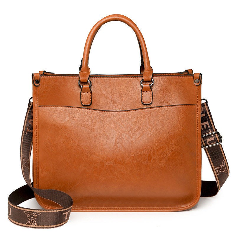 跨境外贸女2025新款时尚简约女士手提包通勤大容量单肩包带斜挎包,箱包皮具/热销女包/男包,单肩包,淘宝优惠券,粉丝福利购,淘宝优惠卷