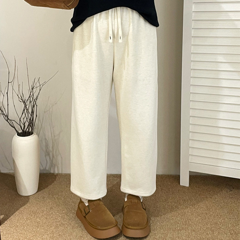 大码女装松紧高腰九分裤女休闲裤2025秋冬胖mm直筒裤哈伦裤NK1289,女装/女士精品,休闲裤,淘宝优惠券,粉丝福利购,淘宝优惠卷