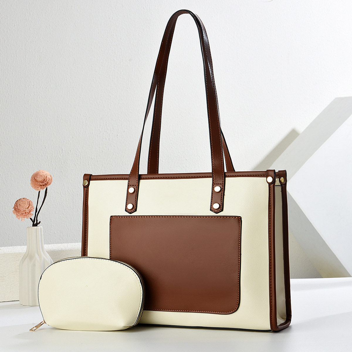 大容量托特包大气时尚单肩包高级感质感腋下包休闲女包totebags,箱包皮具/热销女包/男包,单肩包,淘宝优惠券,粉丝福利购,淘宝优惠卷