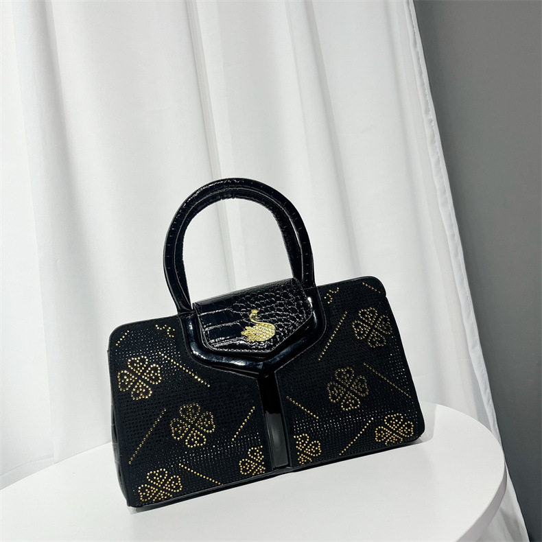 单肩包跨境质感四叶草休闲百搭手提包大容量简约中年妈妈包包外贸,箱包皮具/热销女包/男包,单肩包,淘宝优惠券,粉丝福利购,淘宝优惠卷