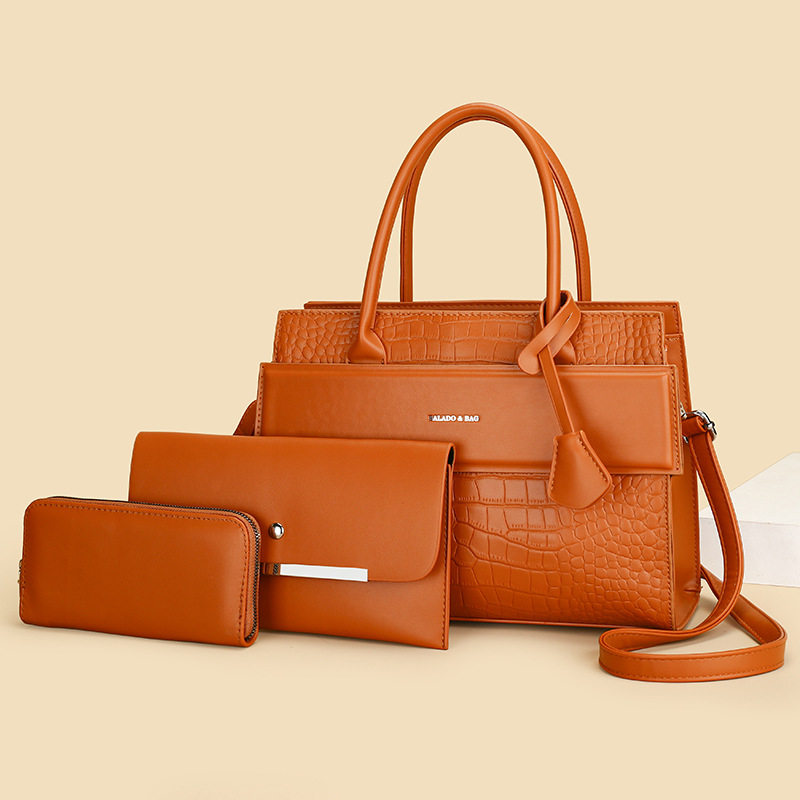 多件套女包跨境外贸大容量单肩斜挎包女单肩包潮时尚2025新款,箱包皮具/热销女包/男包,单肩包,淘宝优惠券,粉丝福利购,淘宝优惠卷