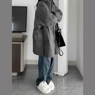 羽绒棉衣棉服女冬季二棉外套2025新款加厚韩系东大门棉袄女中长款