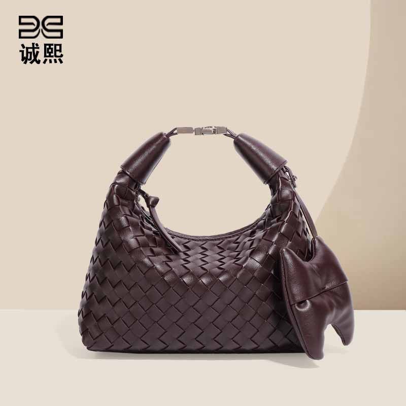 包包女2026新款手工编织包跨境手提饭盒包质感潮流休闲单肩斜跨包,箱包皮具/热销女包/男包,单肩包,淘宝优惠券,粉丝福利购,淘宝优惠卷