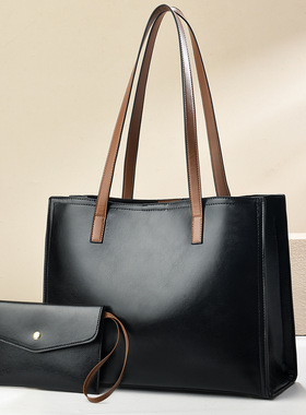 托特包totebag子母包质感PU台州女包跨境新款腋下包单肩包bags