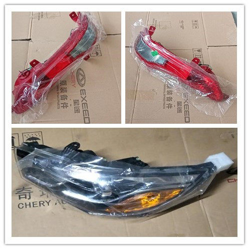 奇瑞艾瑞泽7/M7汽车前大灯后杠灯雾灯总成配件