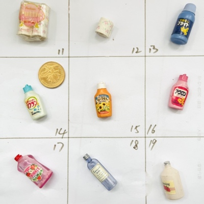 re-ment早期绝版食玩散货卫浴 百货 香水 沐浴露