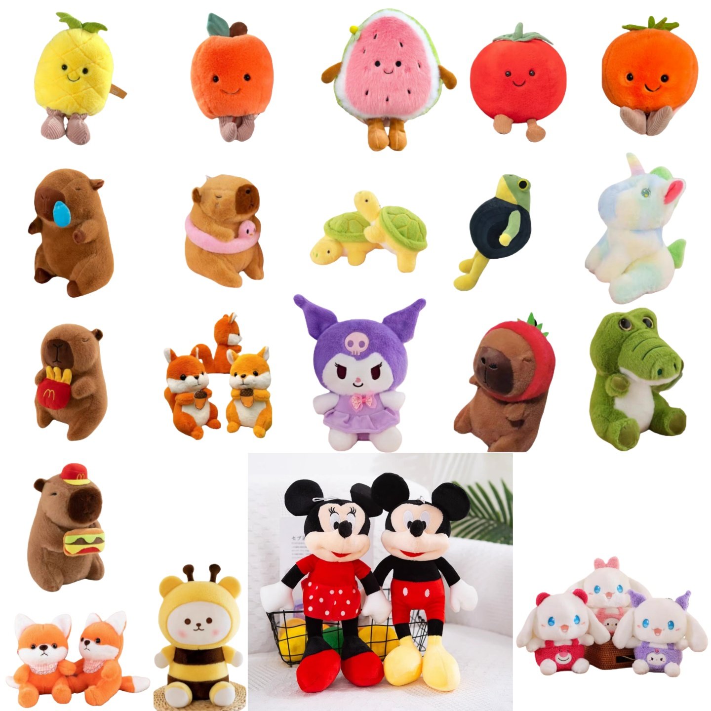 水豚公仔动物玩偶卡通毛绒玩具网红可爱新款抓机娃娃儿童礼物男女,玩具/童车/益智/积木/模型,毛绒/玩偶/公仔/布艺类玩具,淘宝优惠券,粉丝福利购,淘宝优惠卷