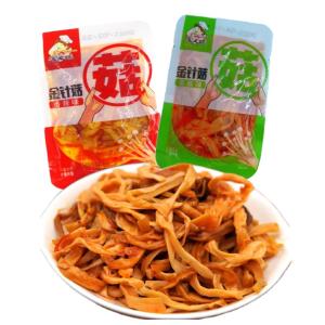 宋大妈金针菇小包装香辣味泡椒小包装开袋即食休闲零食小吃下酒菜