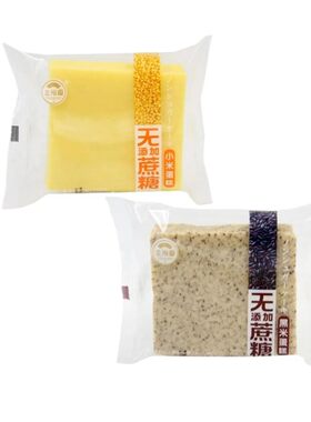 三沁园小米黑米蛋糕无添加蔗糖