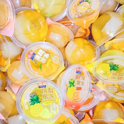 亲亲果肉果冻大杯85g什锦口味