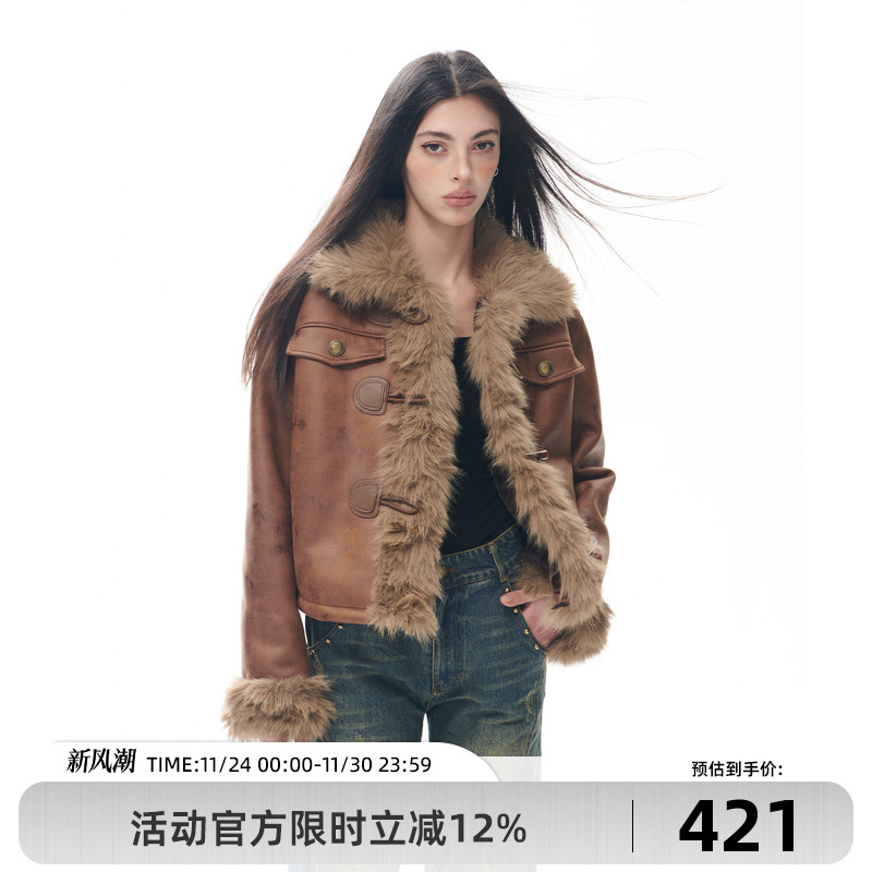 Goosfir复古2023冬季新品外套