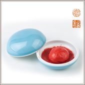 西泠印泥 西泠印社西泠古方朱砂朱磦印泥二两装 五两装 60g150g专业书画篆刻高档印泥送礼盒装 送礼收藏