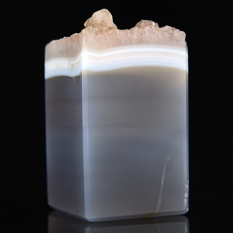 西泠印社紫水晶玛瑙共生石定制