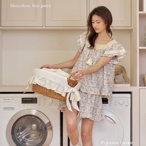 ULLALA韩国纯棉进口时尚家居服女
