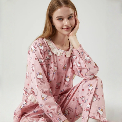 HelloKitty韩国纯棉卡通家居服