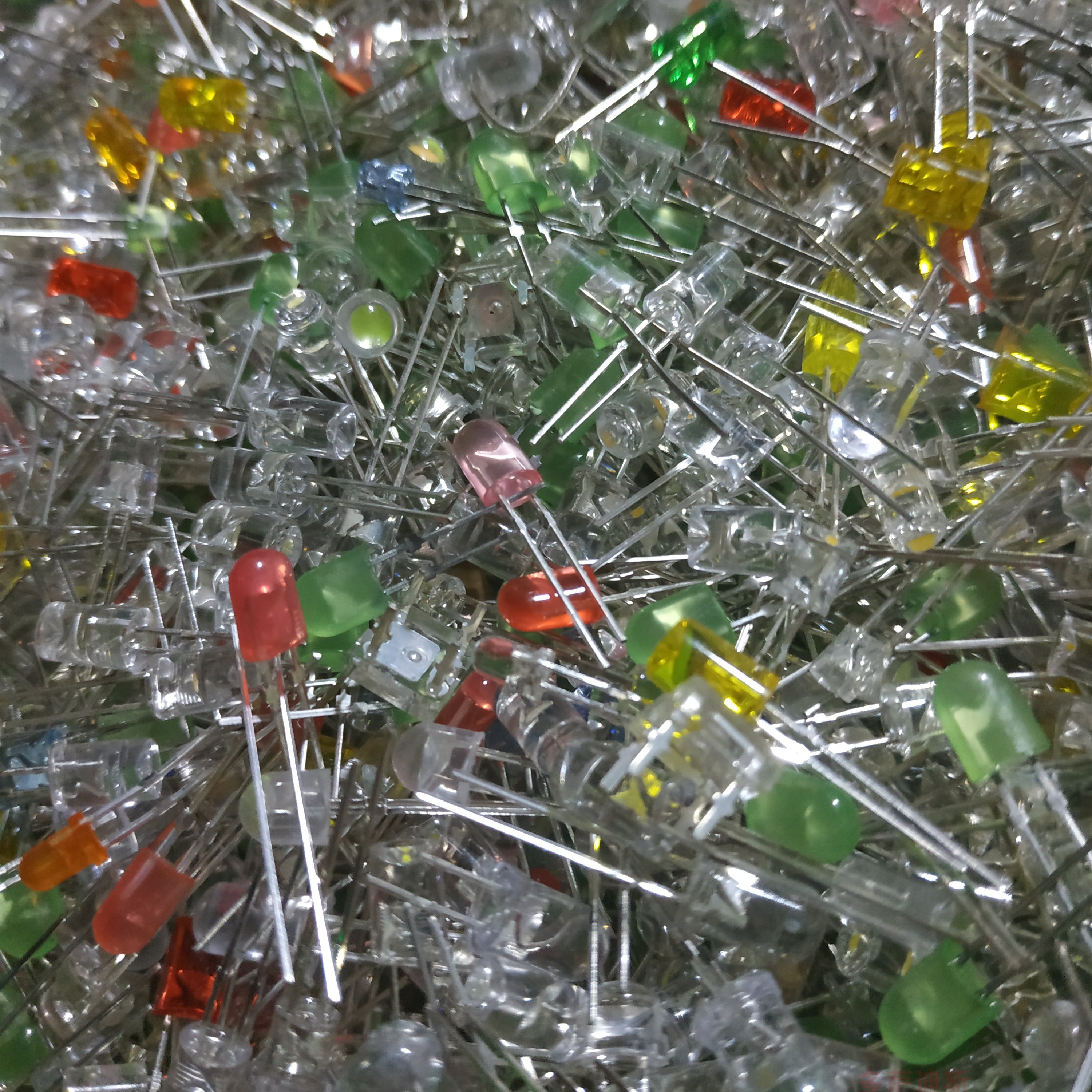 看描述包邮混装led5m圆头led灯珠