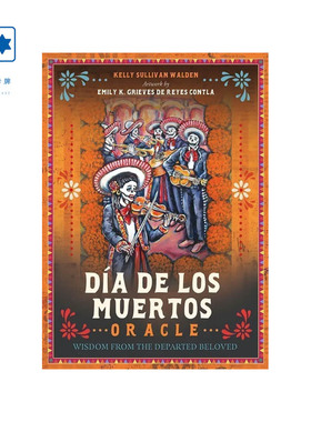进口正版 彼岸之城神谕卡 Día De Los Muertos Oracle 桌游卡牌