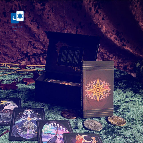 进口正版 仲夏之子塔罗牌 Children of Litha Tarot 黑边版卡牌